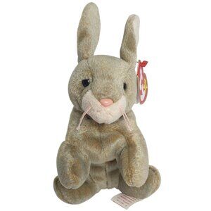 VTG Ty Beanie Babies Nibbly Bunny Plush Toy 1998